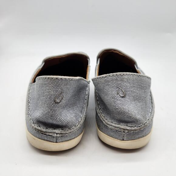 Olukai Waialua Canvas Slip-on Shoes Women's 10 Blue Casual Sneaker - Picture 5 of 7